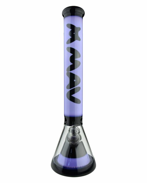 Shop MAV Glass Manhattan Pyramid Perc Beaker Bong in australian