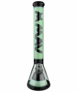 Shop MAV Glass Manhattan Pyramid Perc Beaker Bong in australian