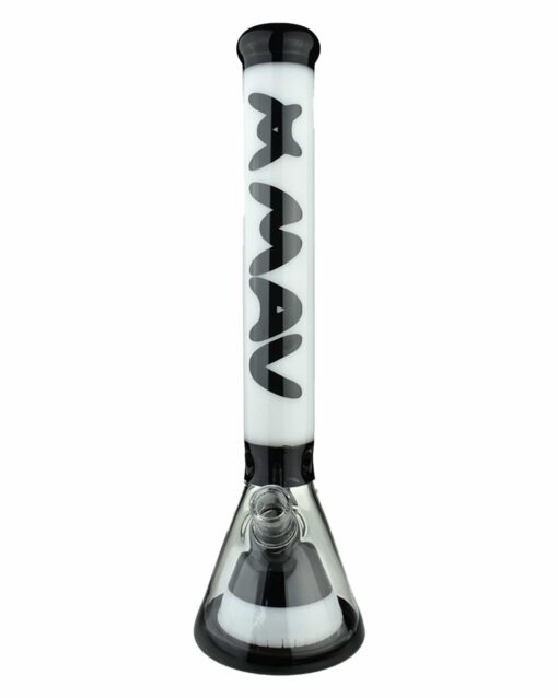 Shop MAV Glass Manhattan Pyramid Perc Beaker Bong in australian