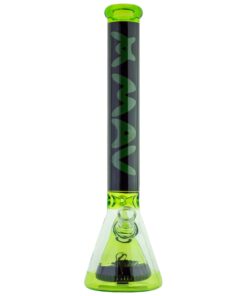 Shop MAV Glass Manhattan Pyramid Perc Beaker Bong in australian