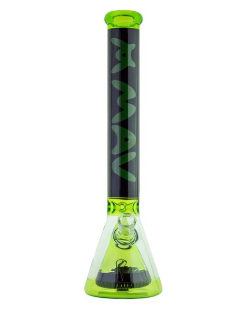 Shop MAV Glass Manhattan Pyramid Perc Beaker Bong in australian