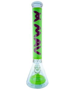 Shop MAV Glass Manhattan Pyramid Perc Beaker Bong in australian