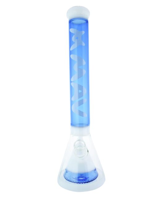 Shop MAV Glass Manhattan Pyramid Perc Beaker Bong in australian