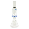 Shop MAV Glass Maverick Glass - 2 Tone Slitted Pyramid Beaker Freezable Coil System in australian