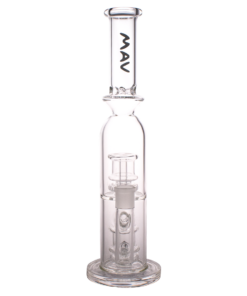 Shop MAV Glass Maverick Glass - Double Ufo Perc Bottle in australian