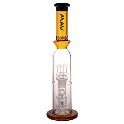 Shop MAV Glass Maverick Glass - Double Ufo Perc Bottle in australian