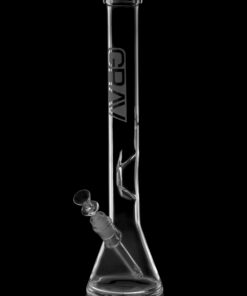 Shop GRAV® Large, Clear Beaker Base Water Pipe in australian