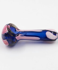 Shop Glass Pipe- Lava Blue And Pink #4 in australian