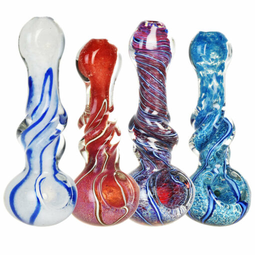 Shop Mid Twist Marbled Spoon Pipe in australian