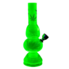 Shop Mini Acrylic Double Bubble Water Pipe with Built in Grinder Base in australian