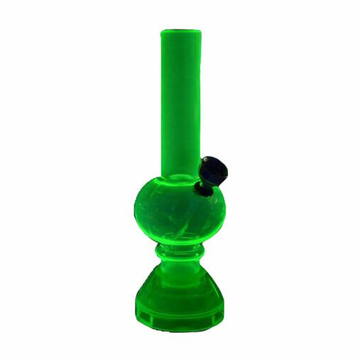 Shop Mini Acrylic Water Pipe with Built in Grinder Base in australian