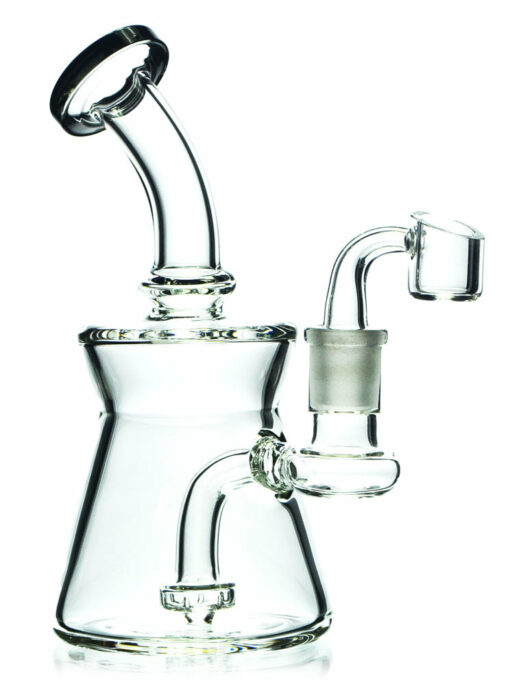 Shop 6" Banger Hanger Mini Tube by Diamond Glass Gold in australian