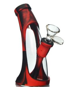 Shop Waxmaid Mini Horn Silicone Glass Bubbler Bong in australian