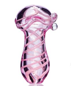 Shop Mini Pink Glass Pipe in australian
