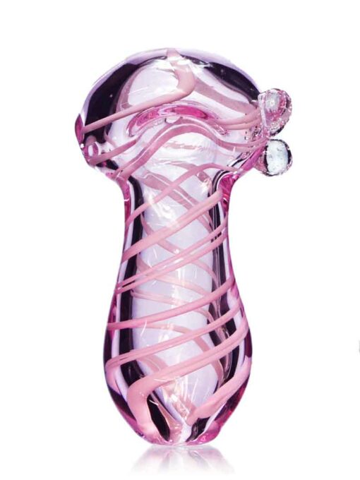 Shop Mini Pink Glass Pipe in australian