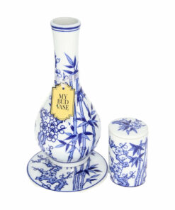 Shop My Bud Vase Luxury "Luck" Oriental Art Bong - Handmade Porcelain in australian