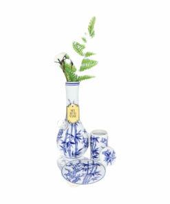 Shop My Bud Vase Luxury "Luck" Oriental Art Bong - Handmade Porcelain in australian