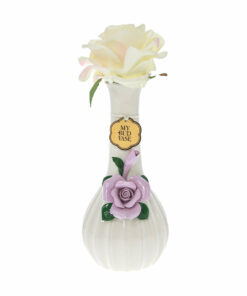 Shop My Bud Vase "Rose" Porcelain Bong - Vintage Elegance in Pink/Ivory in australian