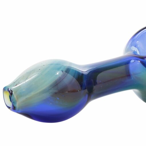 Shop LA Pipes Cosmic Nebula Glass Spoon Pipe - Durable Borosilicate Art Piece in australian