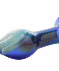 Shop LA Pipes Cosmic Nebula Glass Spoon Pipe - Durable Borosilicate Art Piece in australian