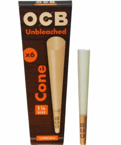 Shop OCB 1 1/4 Pre Rolled Cones in australian