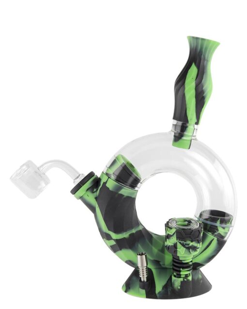 Shop Ooze - Ozone Silicone Bong in australian