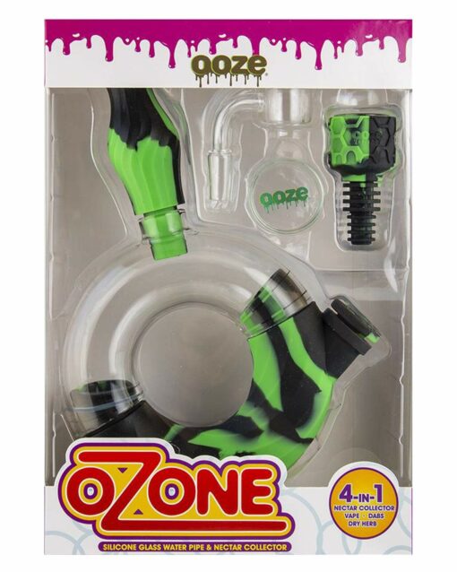 Shop Ooze - Ozone Silicone Bong in australian