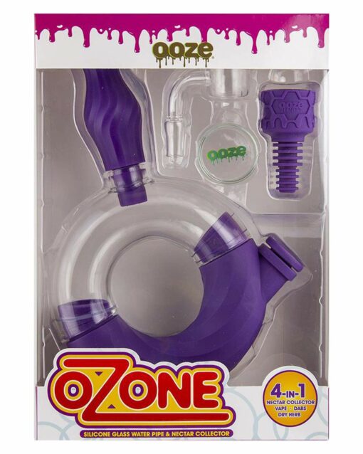 Shop Ooze - Ozone Silicone Bong in australian