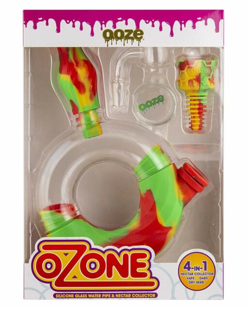 Shop Ooze - Ozone Silicone Bong in australian