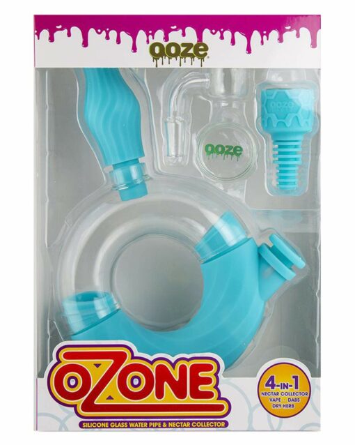 Shop Ooze - Ozone Silicone Bong in australian