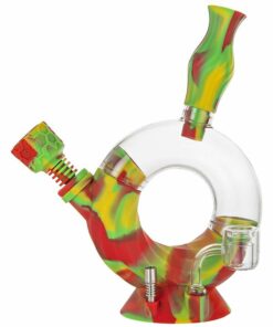 Shop Ooze - Ozone Silicone Bong in australian