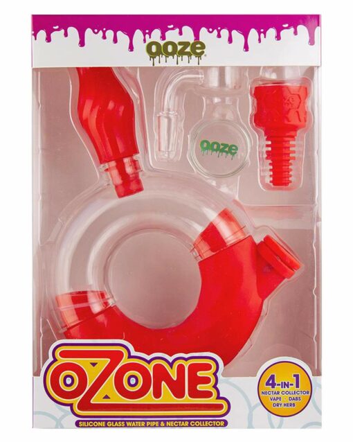 Shop Ooze - Ozone Silicone Bong in australian
