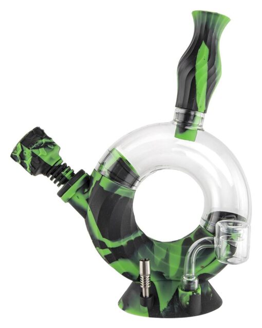 Shop Ooze - Ozone Silicone Bong in australian