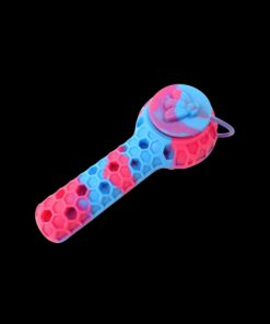 Shop Cloud 8 Silicone 2 in 1 Honey Bee Hand Pipe & Vapor Straw in australian