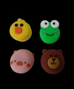 Shop Cloud 8 Cute Animal Silicone Container - 4 or 8 Pack in australian