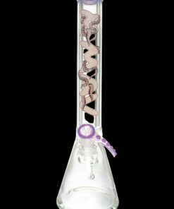 Shop MAV Glass Octopus Tentacle Specialty Slab Beaker Bong + Octopus Bowl in australian