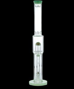 Shop MAV Glass Wig Wag Reversal Double UFO Straight Tube in australian