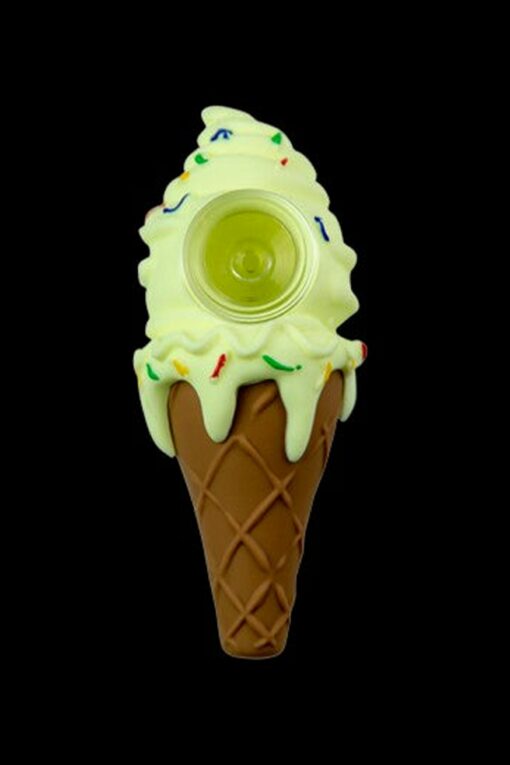 Shop Hemper Silicone Ice Cream Hand Pipe in australian