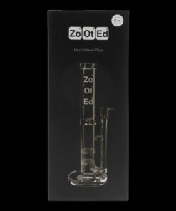 Shop Zooted Glass Straight Tube Water Pipe in australian