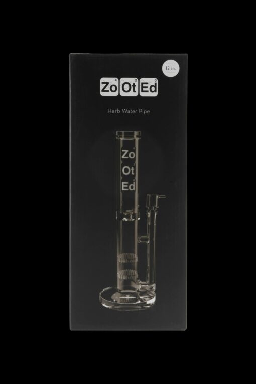 Shop Zooted Glass Straight Tube Water Pipe in australian