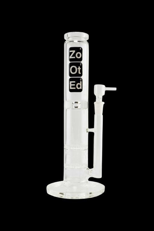 Shop Zooted Glass Straight Tube Water Pipe in australian