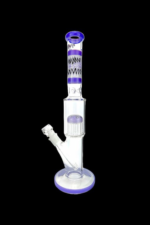 Shop AFM Glass Reversal Glass Straight Tube Water Pipe in australian