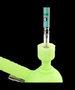 Shop Ooze Blaster Silicone Glass 4-in-1 Hybrid Water Pipe and Dab Straw in australian