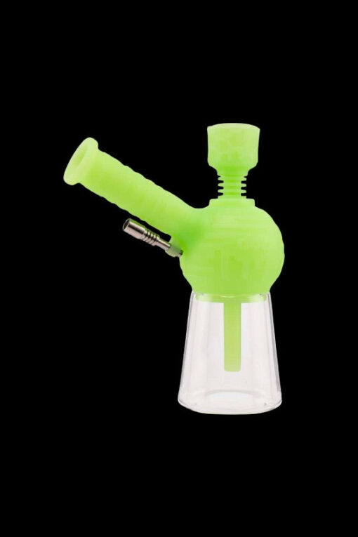 Shop Ooze Blaster Silicone Glass 4-in-1 Hybrid Water Pipe and Dab Straw in australian