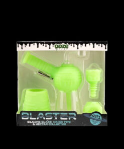 Shop Ooze Blaster Silicone Glass 4-in-1 Hybrid Water Pipe and Dab Straw in australian