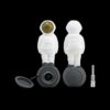 Shop Cloud 8 Silicone 2 in 1 Astronaut Hand Pipe & Vapor Straw in australian