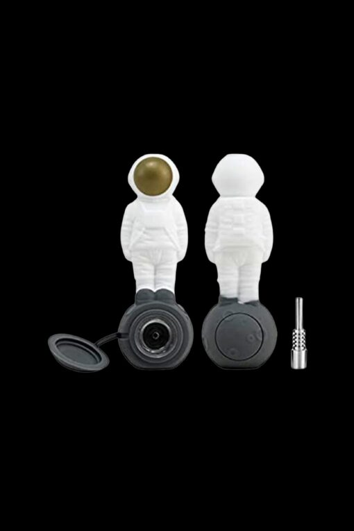 Shop Cloud 8 Silicone 2 in 1 Astronaut Hand Pipe & Vapor Straw in australian