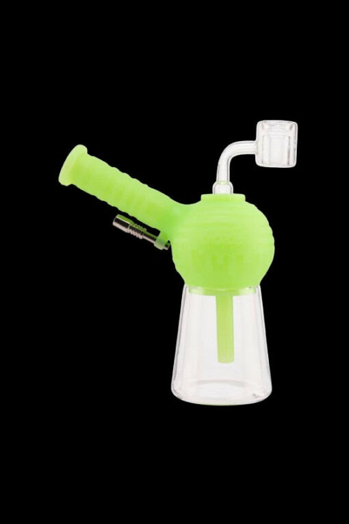 Shop Ooze Blaster Silicone Glass 4-in-1 Hybrid Water Pipe and Dab Straw in australian