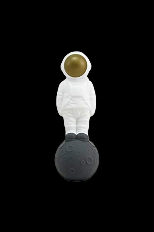 Shop Cloud 8 Silicone 2 in 1 Astronaut Hand Pipe & Vapor Straw in australian