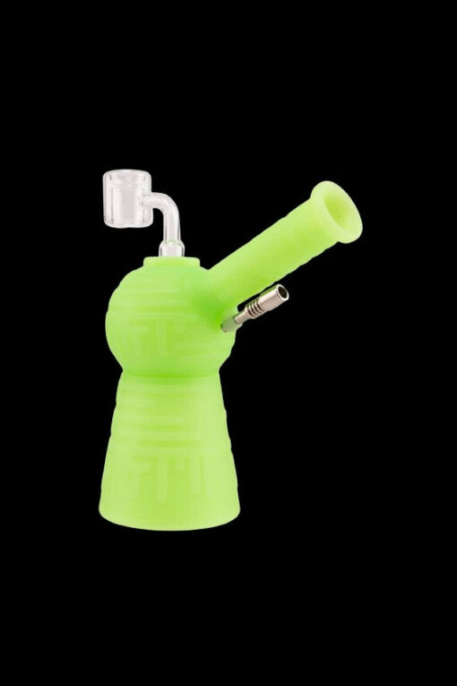 Shop Ooze Blaster Silicone Glass 4-in-1 Hybrid Water Pipe and Dab Straw in australian